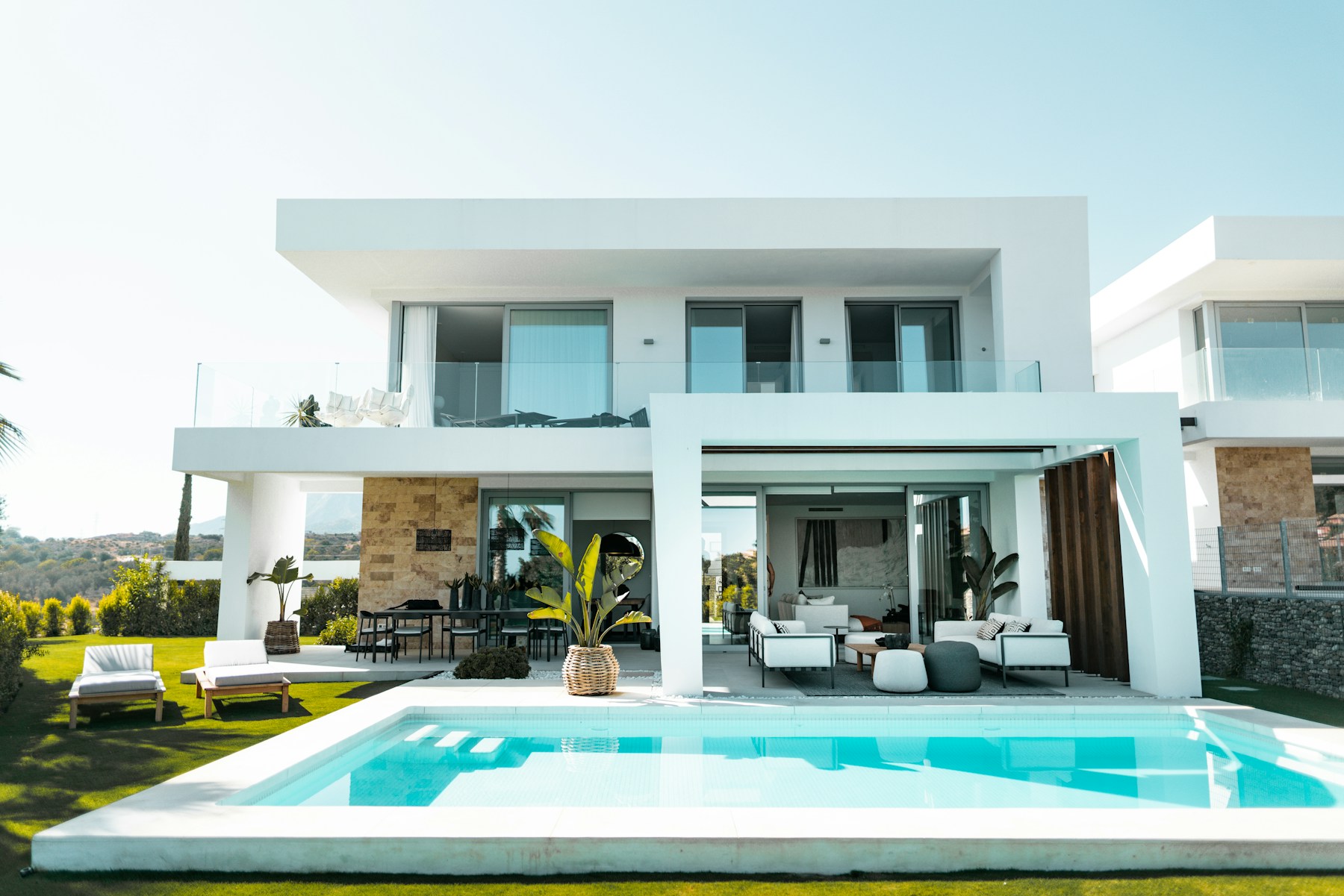 Illustrative contemporary residential architecture